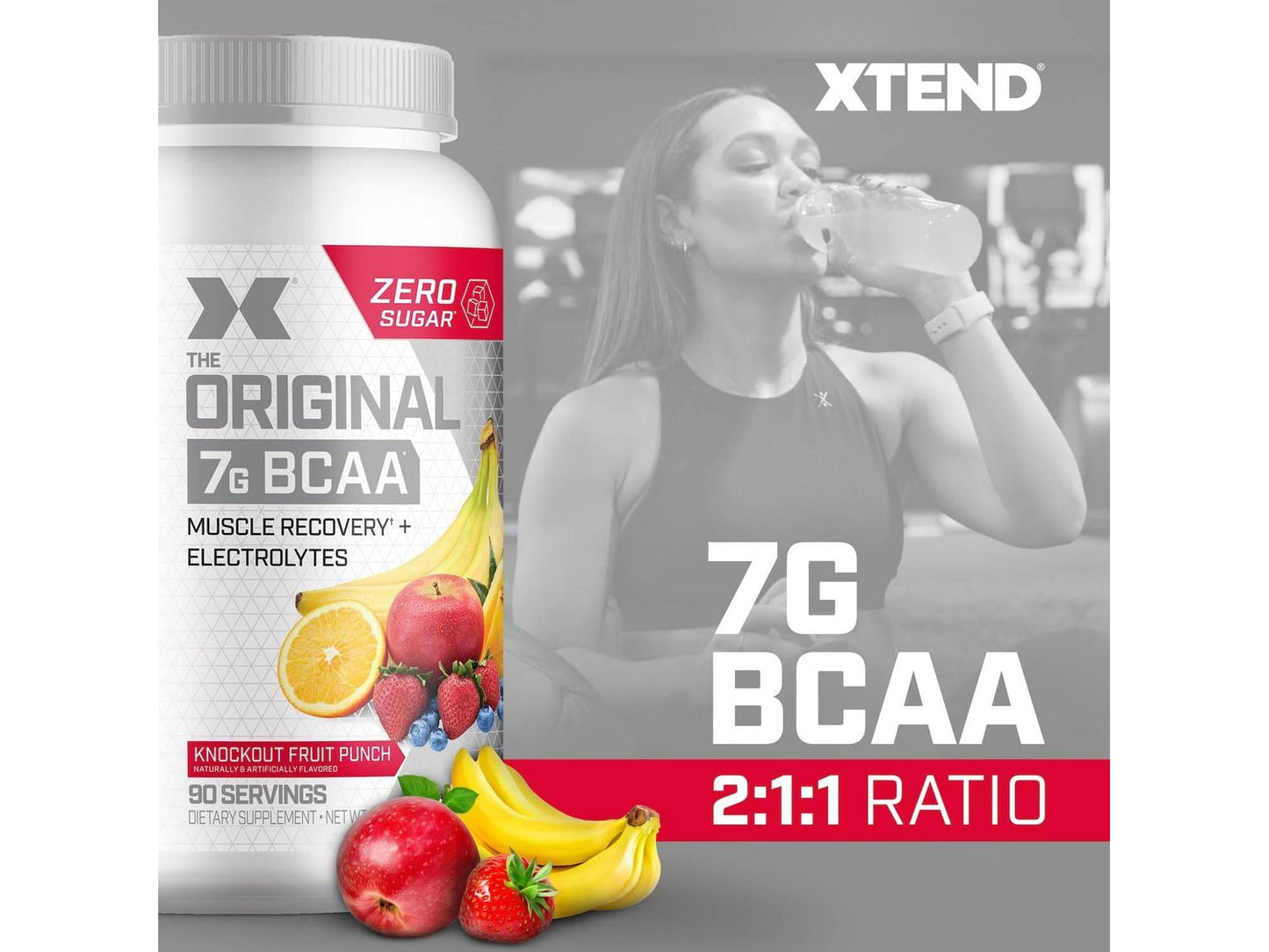 XTEND Original BCAA Powder Fruit Punch - Druvn