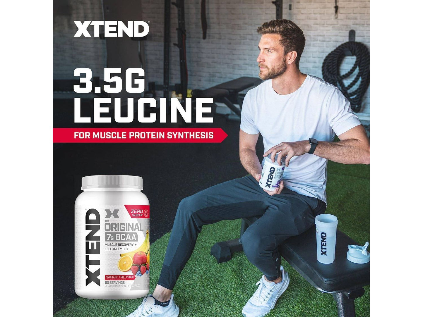 XTEND Original BCAA Powder Fruit Punch - Druvn