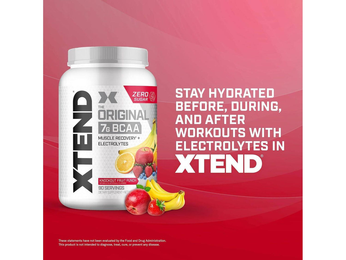 XTEND Original BCAA Powder Fruit Punch - Druvn