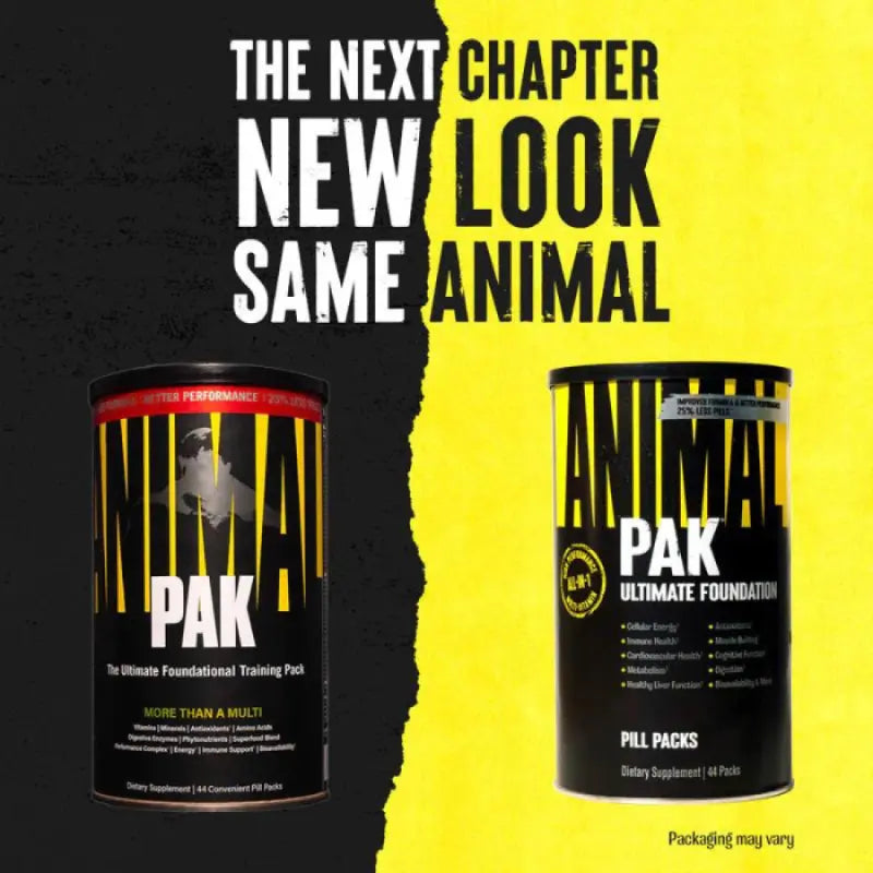 New animal pak supplements