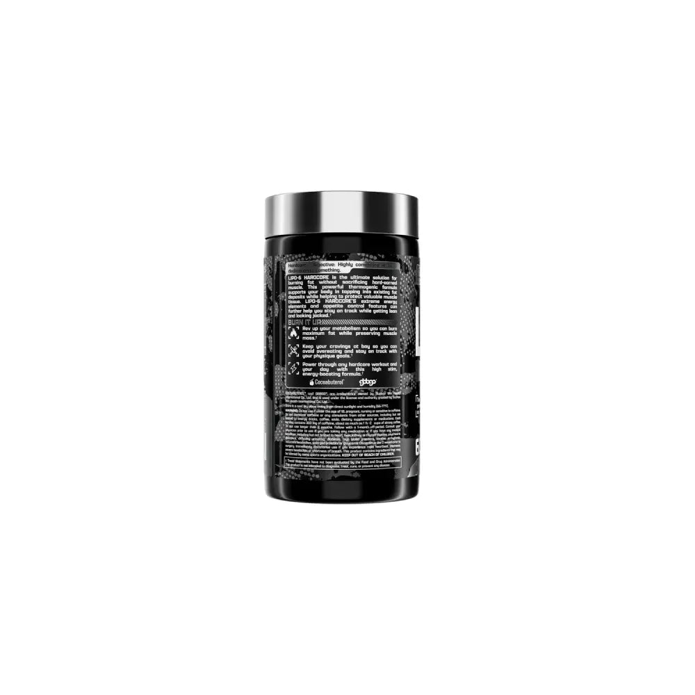 Lipo-6 Hardcore RELENTLESS THERMOGENIC FAT BURNING & MUSCLE PROTECTION - Druvn