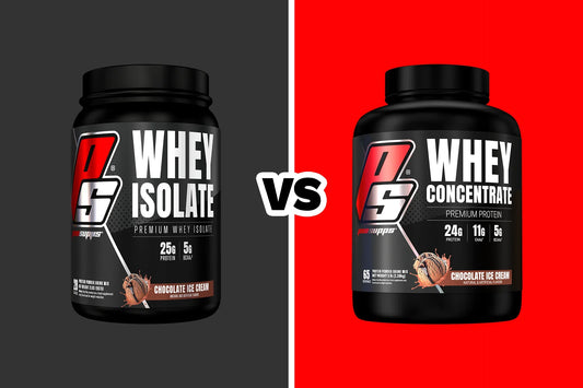 Whey Protein Isolate vs. Concentrate