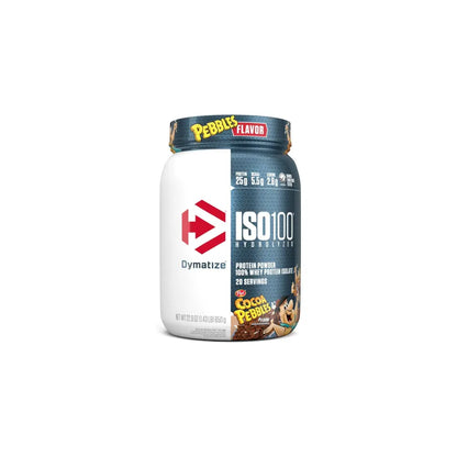 Dymatize ISO 100 Hydrolyzed whey protein cocoa Pepples