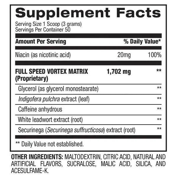 BPI Sports 1.m.r Vortex One - Increases Strength & Enhances Performance - Druvn