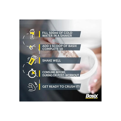 Basix complete 10 how to mix