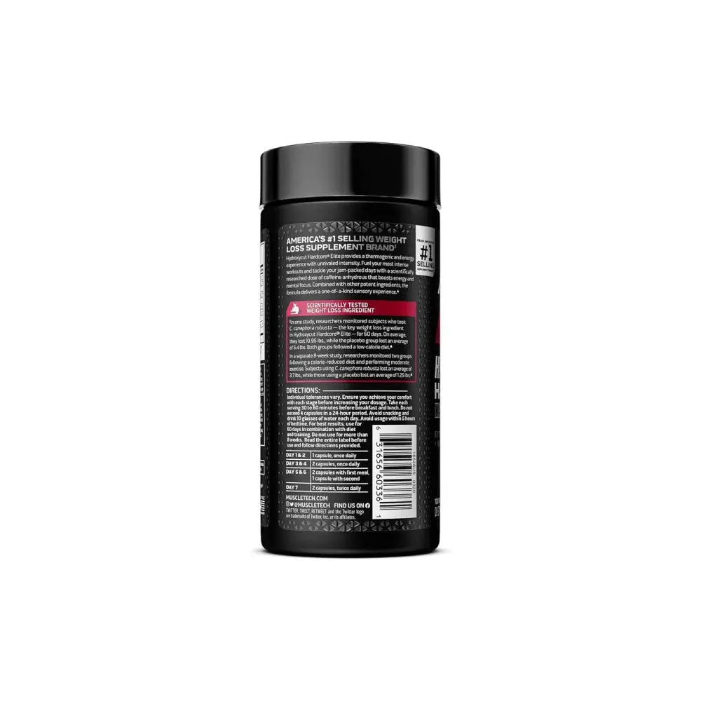 Muscletech Hydroxycut Hardcore Elite - Extreme Energy + Weight Loss - Druvn