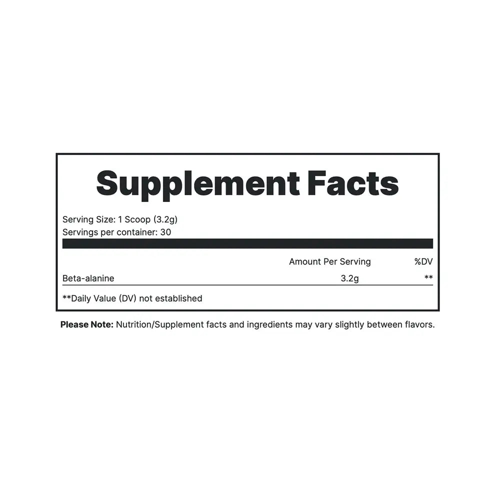 RedCon1 BETA ALANINE Preworkout Formula - Druvn