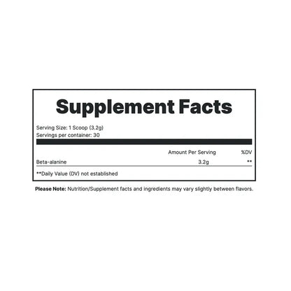 RedCon1 BETA ALANINE Preworkout Formula - Druvn
