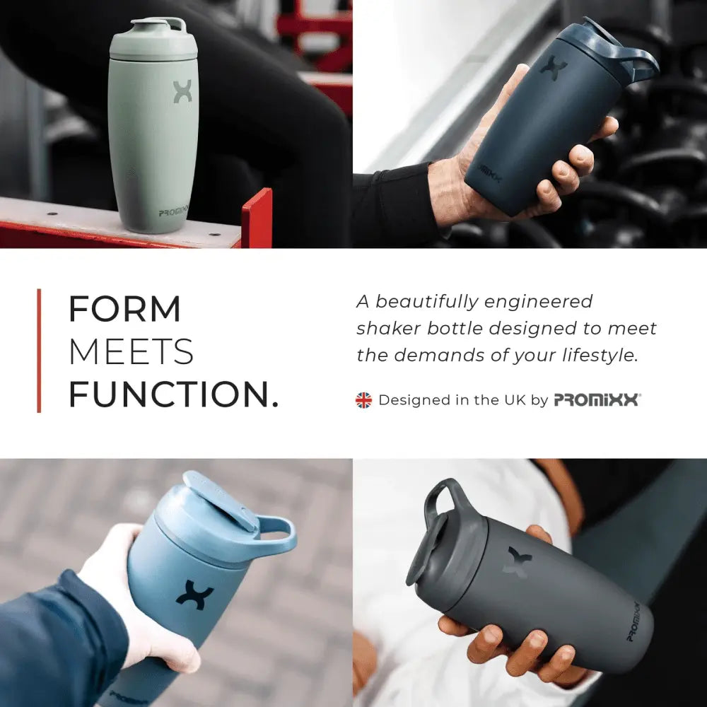 PURSUIT Double wall Insulated Stainless Steel Shaker Bottle - 18oz (550ml) - Druvn