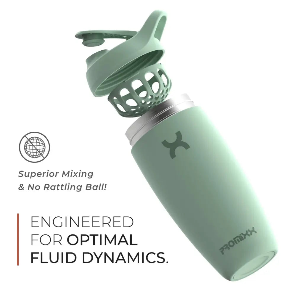 PURSUIT Double wall Insulated Stainless Steel Shaker Bottle - 18oz (550ml) - Druvn