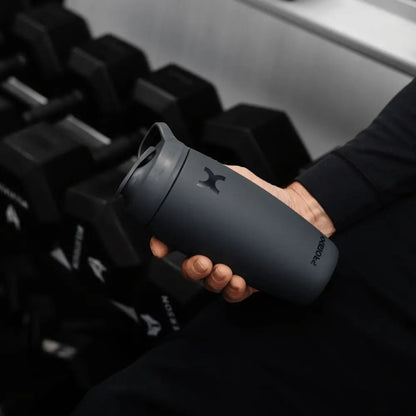 PURSUIT Double wall Insulated Stainless Steel Shaker Bottle - 18oz (550ml) - Druvn