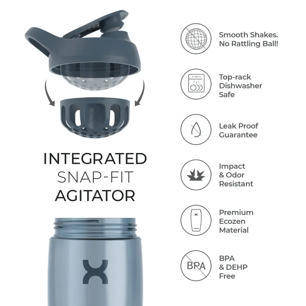 PURSUIT Eco Shaker Bottle - 240z (700ml) - Druvn