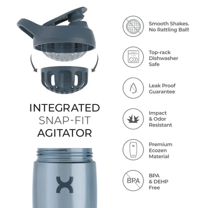 PURSUIT Eco Shaker Bottle - 240z (700ml) - Druvn