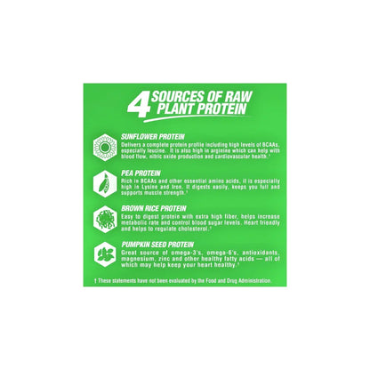 Nutrex Natural Series Plant Protein | Vegan-Friendly Performance Supplement - Druvn