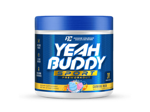 Ronnie Colman (RC) Yeah Buddy Sport - Pre Workout - Druvn