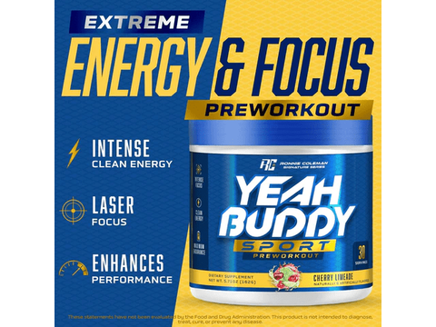 Ronnie Colman (RC) Yeah Buddy Sport - Pre Workout - Druvn